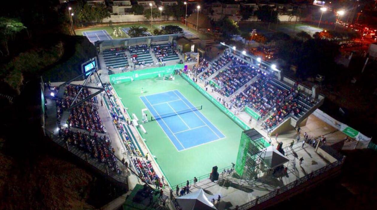 Parque Distrital de Raquetas, sede del Torneo Juvenil de Barranquilla. 