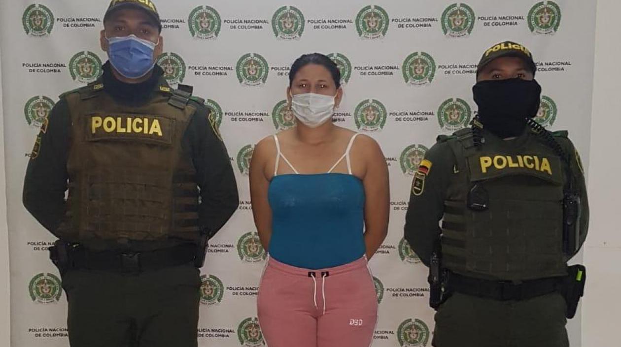 Leydi Mercado Salcedo fue capturada en el municipio de Corozal, Sucre. 