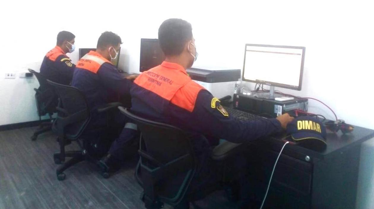 La Dimar trabaja por la seguridad marítima en la zona insular.