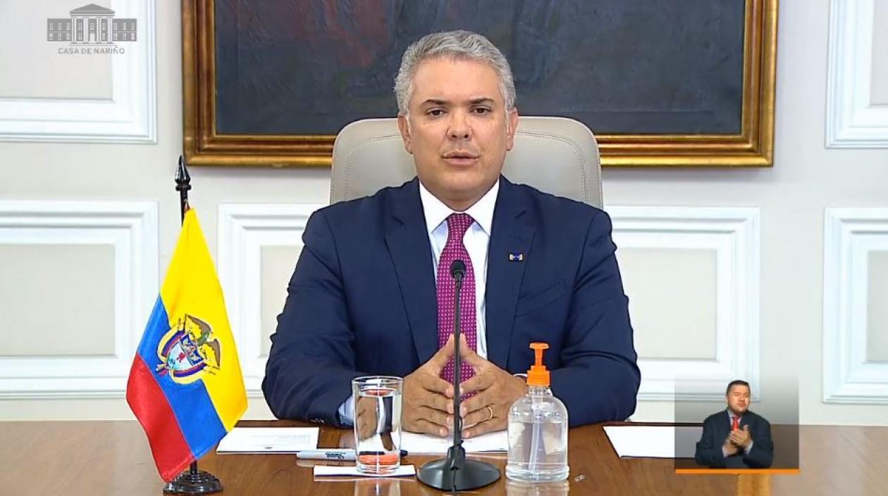 Iván Duque, Presidente de la República.