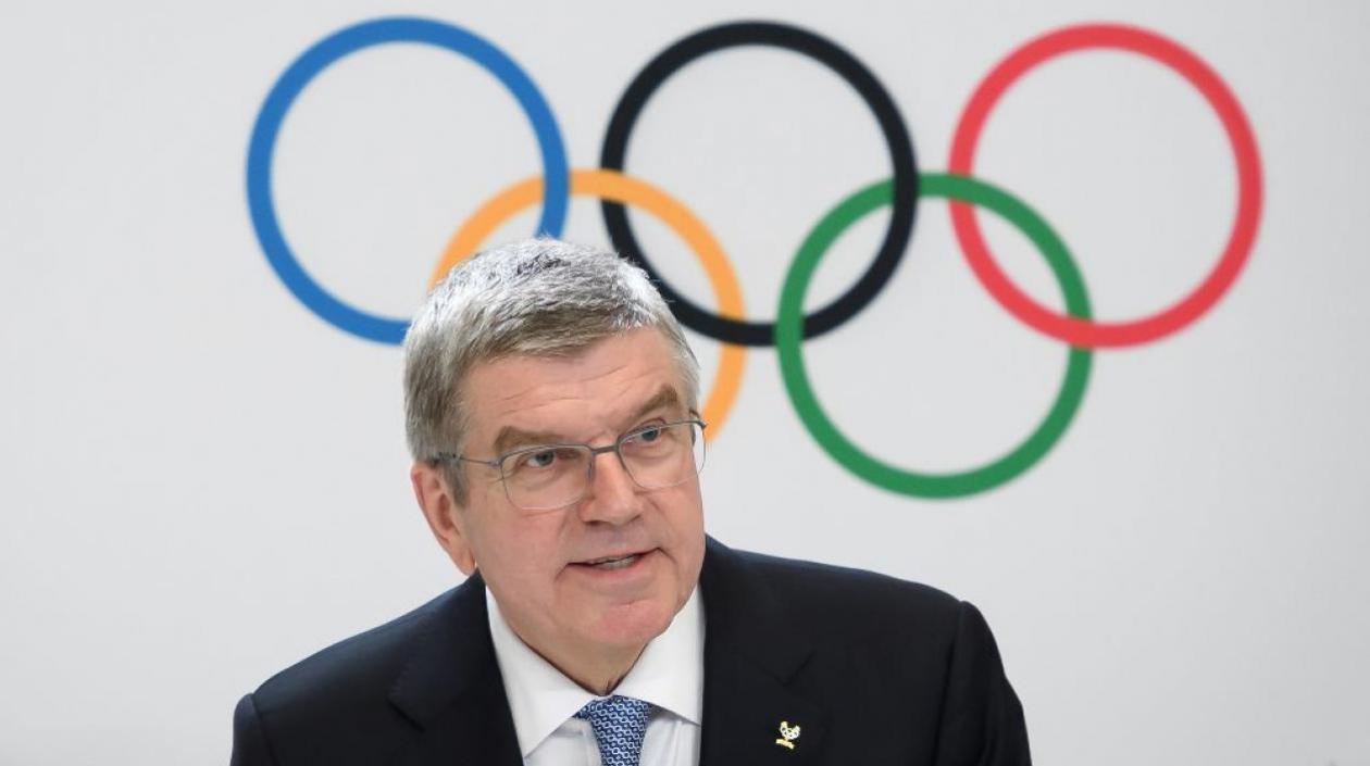 Thomas Bach, presidente del Comité Olímpico Internacional. 