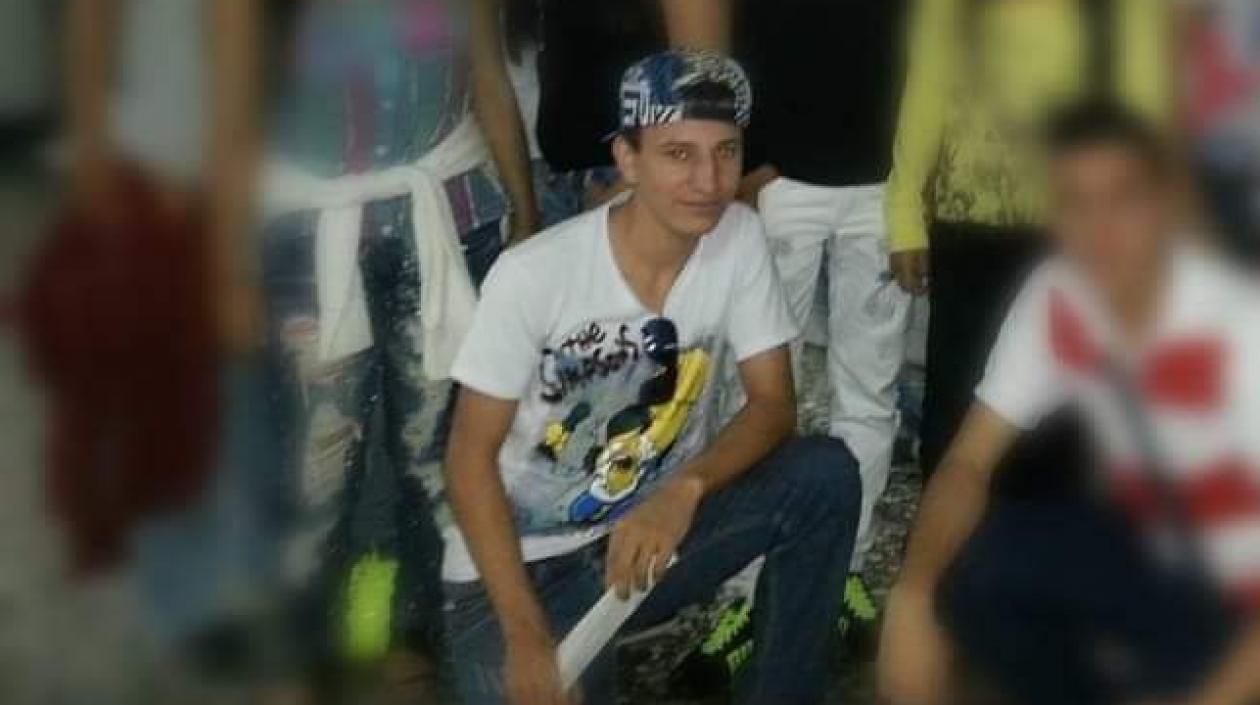 Héctor Fabio Morales, joven fallecido.