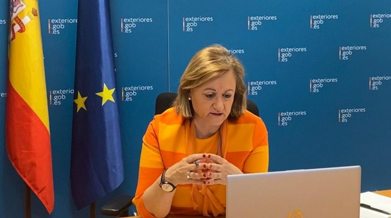 Cristina Gallach, secretaria española de Estado de Asuntos Exteriores y para Iberoamérica y el Caribe.