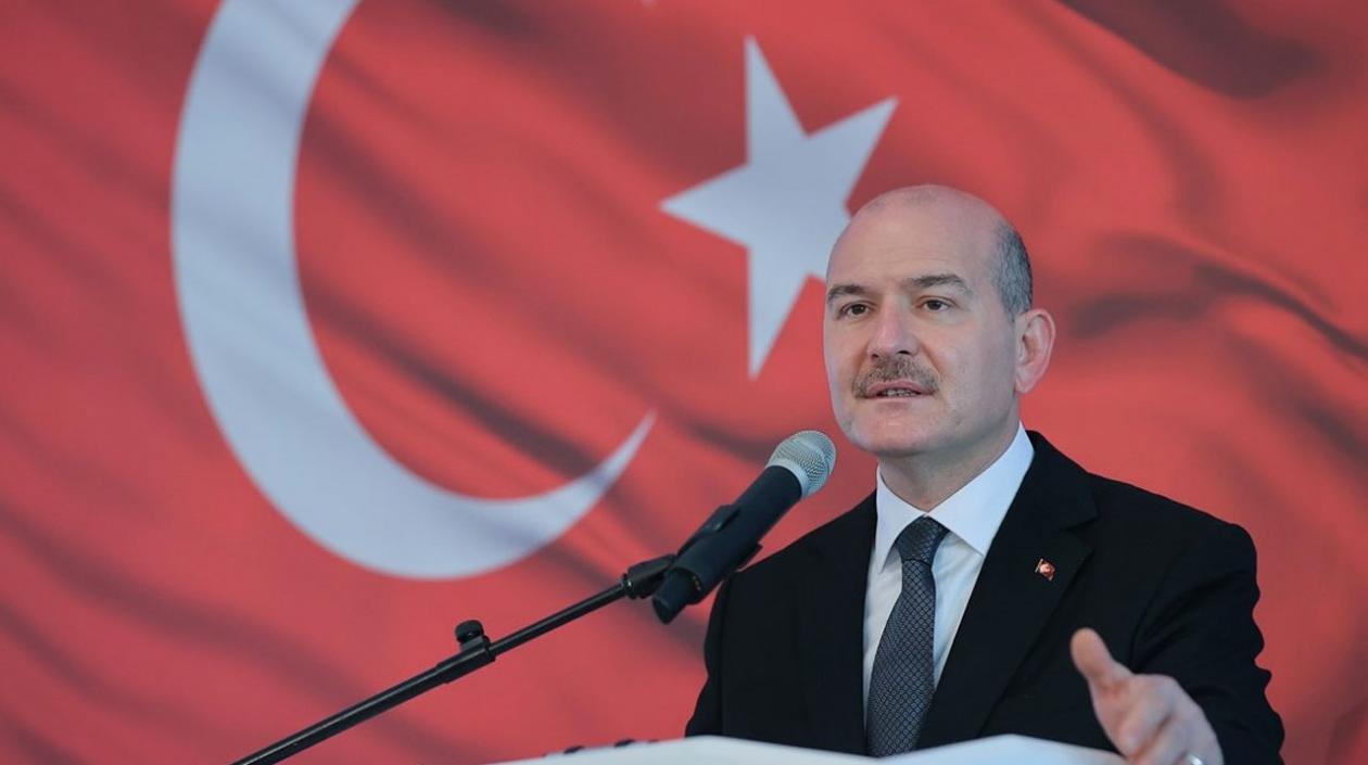 Süleyman Soylu, ministro del Interior de Turquía. 