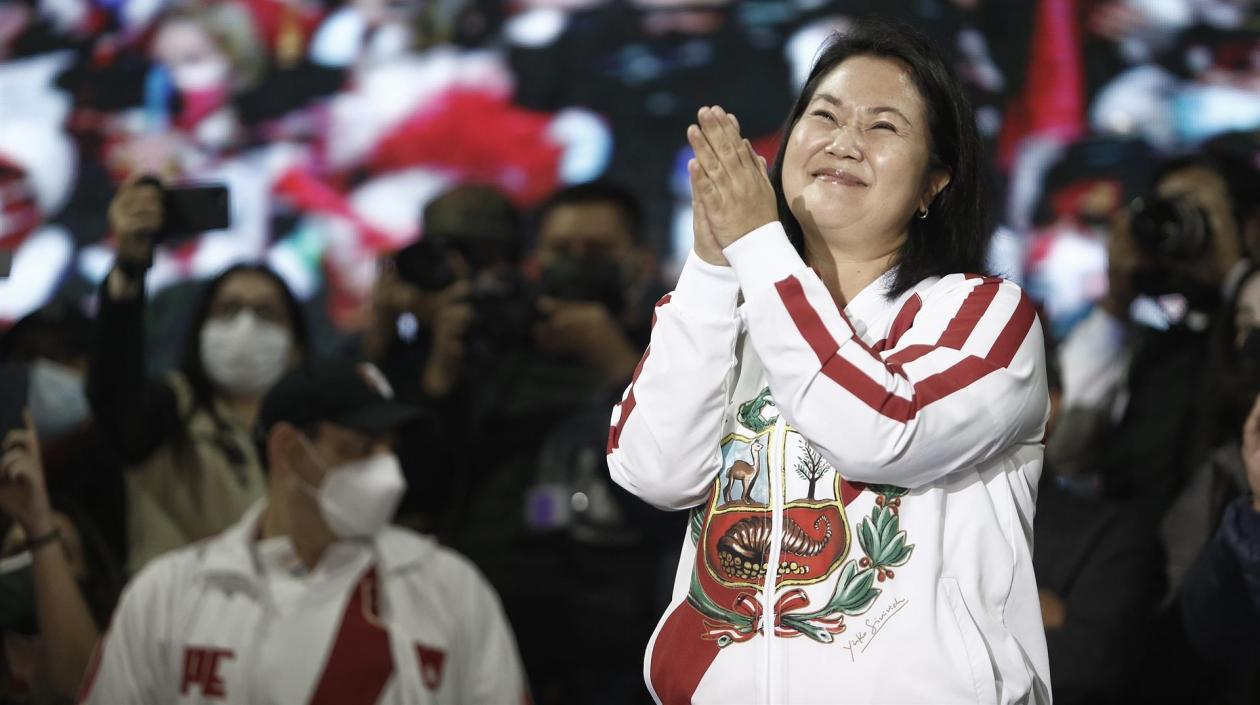 Keiko Fujimori, política peruana. 