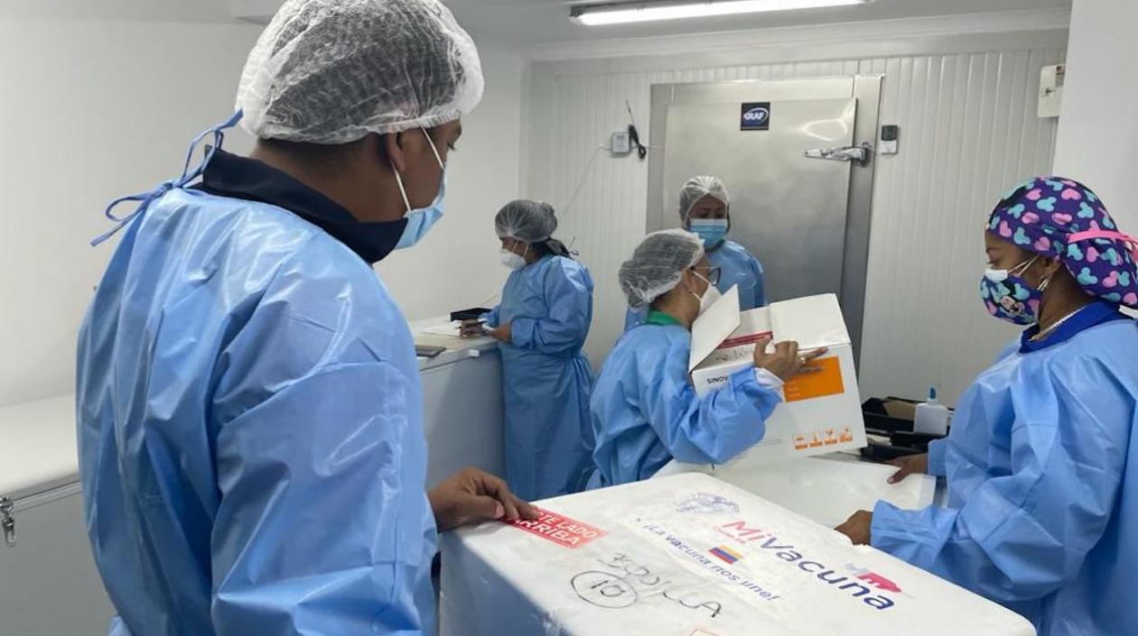 66.090 segundas dosis de vacunas contra el Covid-19 llegaron a Barranquilla.