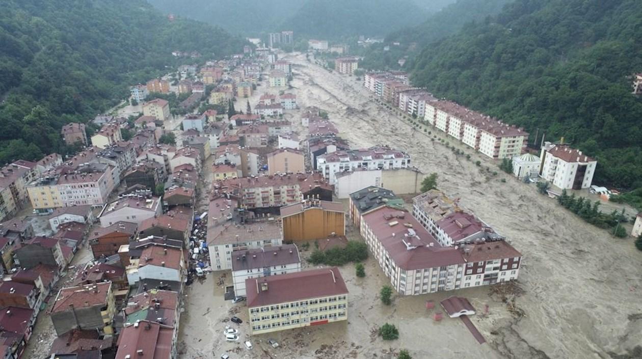 Kastamonu es la región más afectada por las inundaciones en Turquía.