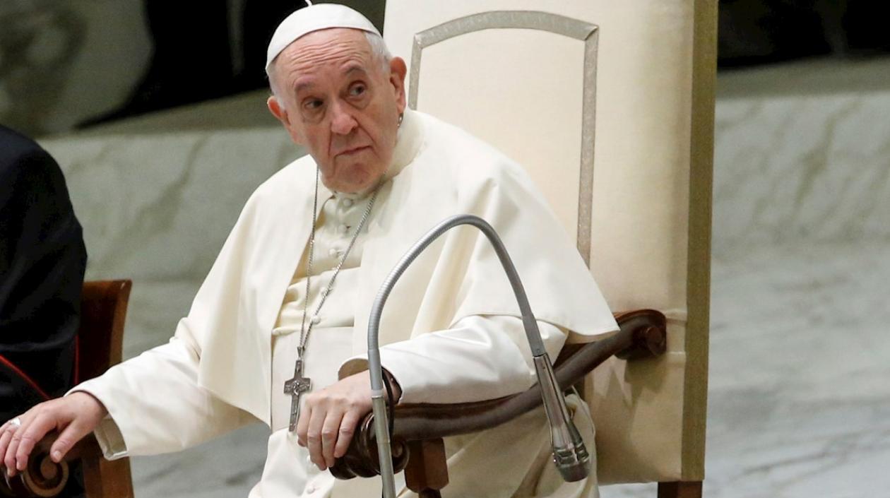 Papa Francisco en el Vaticano. 