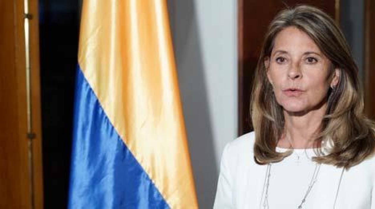 Marta Lucía Ramírez, vicepresidenta y canciller de Colombia.