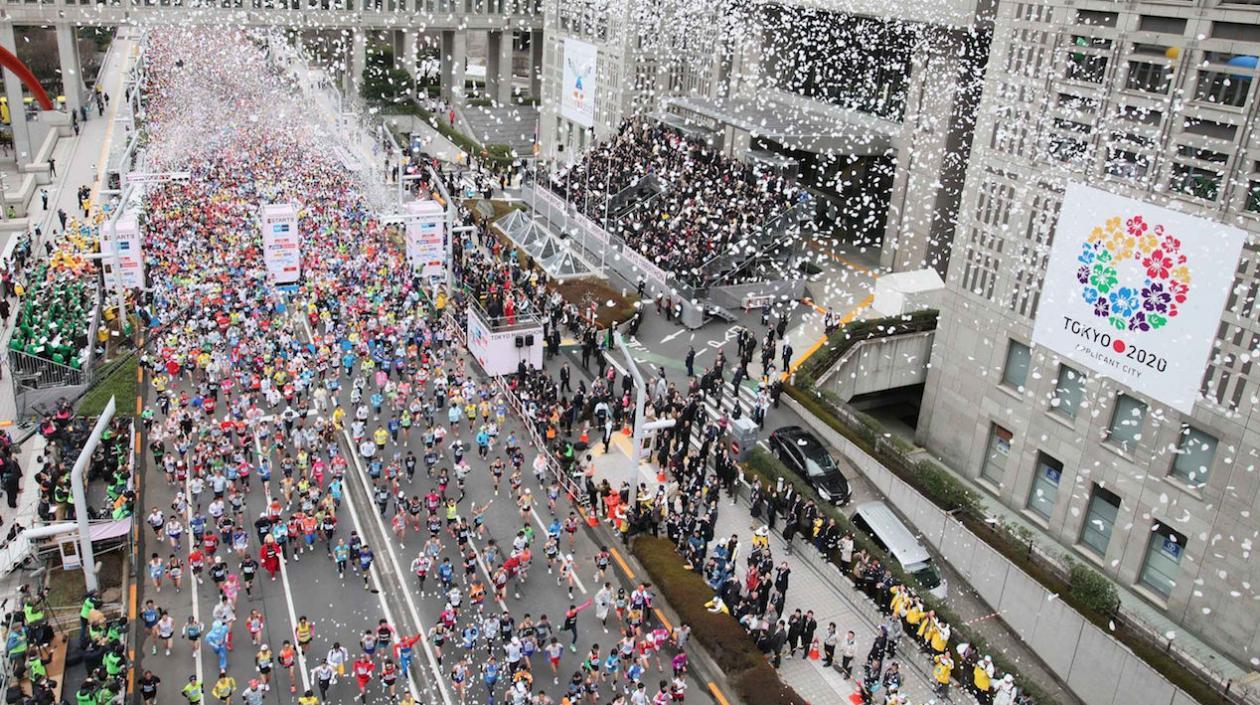 Maratón de Tokio fue aplazada para el 2022.