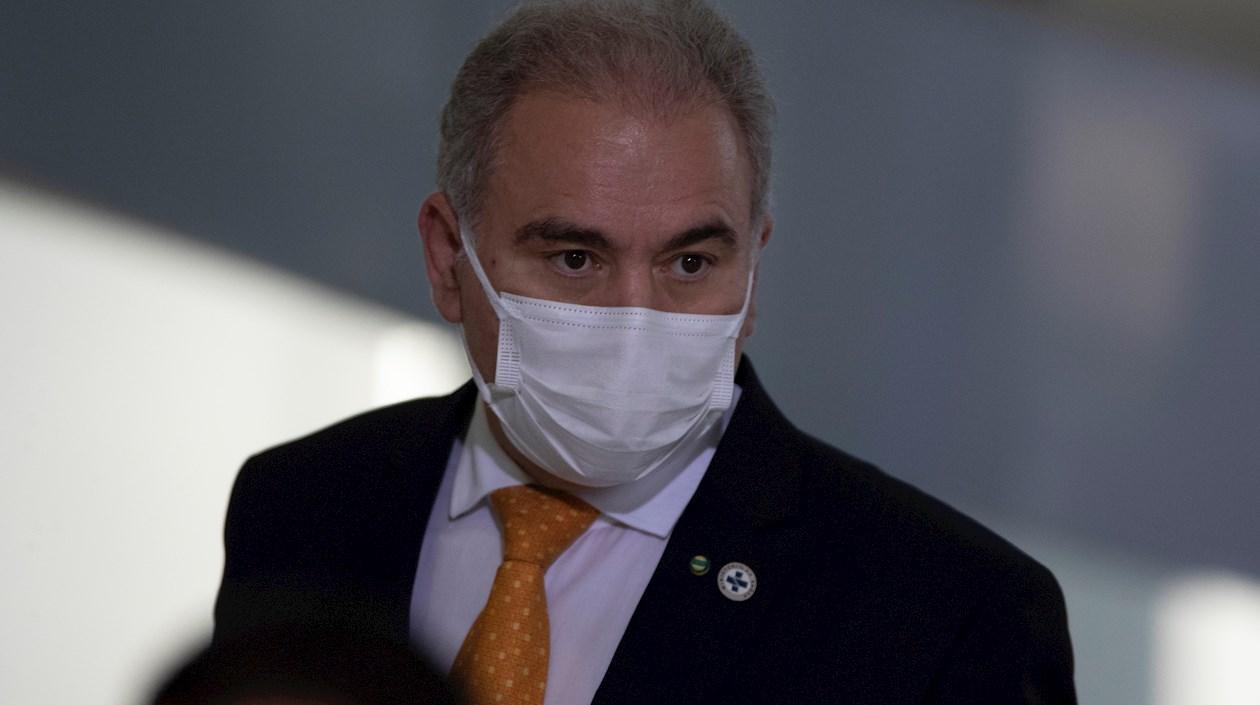 El ministro de salud de Brasil, Marcelo Queiroga. 