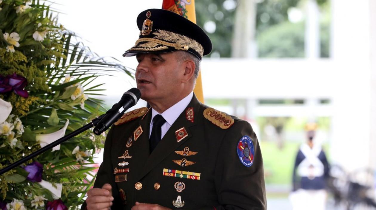 Vladimir Padrino López, ministro de Defensa de Venezuela.