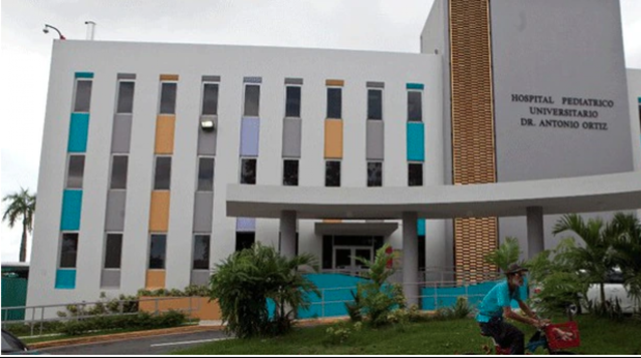 Hospital Pediátrico en el Centro Médico de Río Piedras.