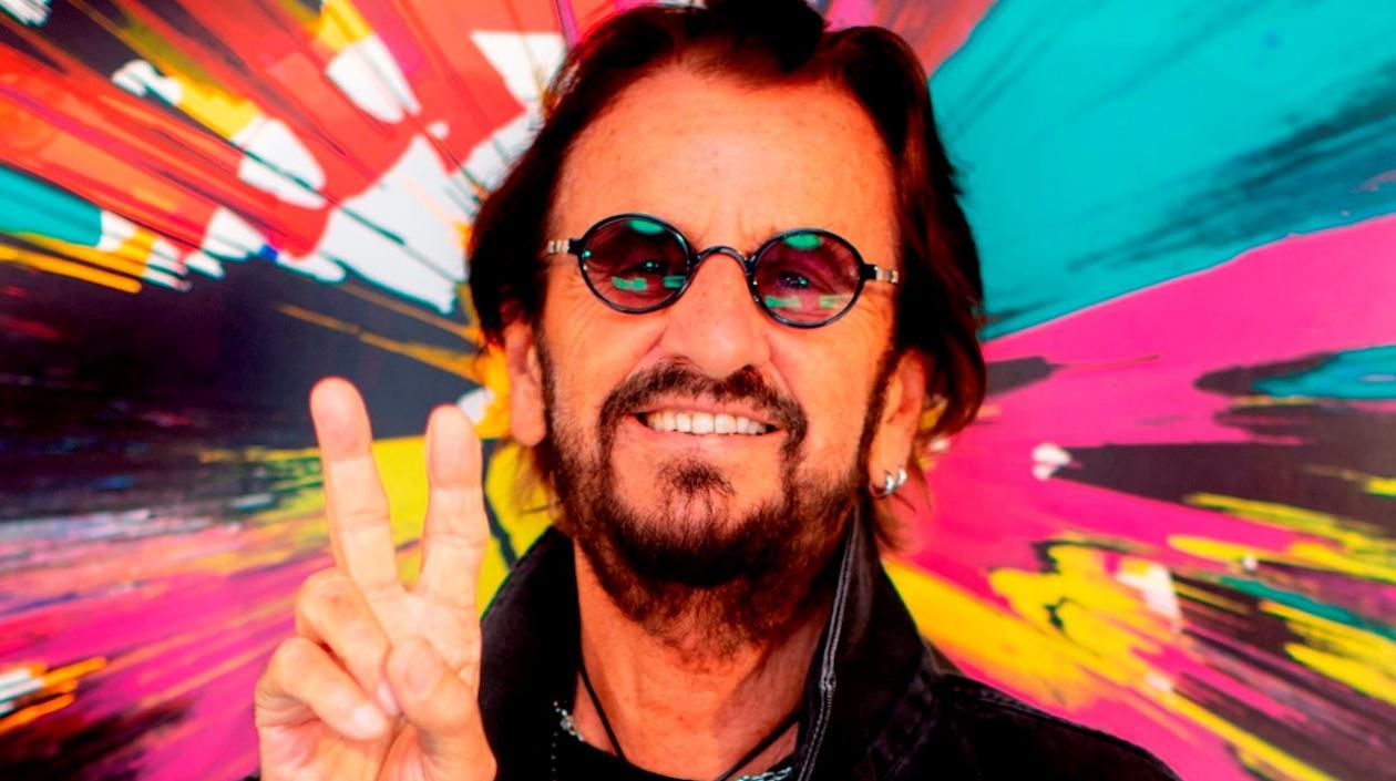 El exbaterista de The Beatles, Ringo Starr. 
