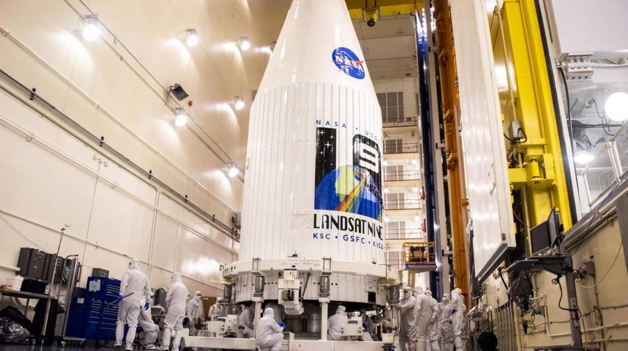 Landsat 9 se lanzará en el cohete Atlas V desde el Space Launch Complex 3 en Vandenberg este 27 de septiembre de 2021.