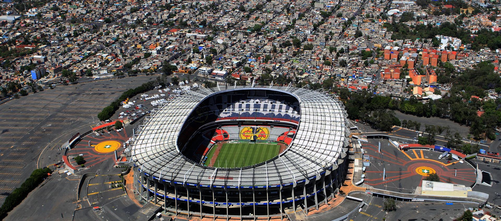 Estadio Azteca en Ciudad de México.