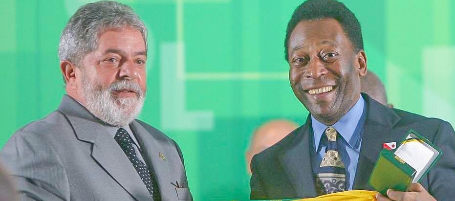 Lula dijo que ver jugar a Pelé fue un privilegio.
