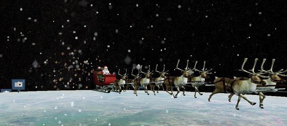 La ruta de Papá Noel es rastreada por el Comando de Defensa Aeroespacial de Norteamérica 