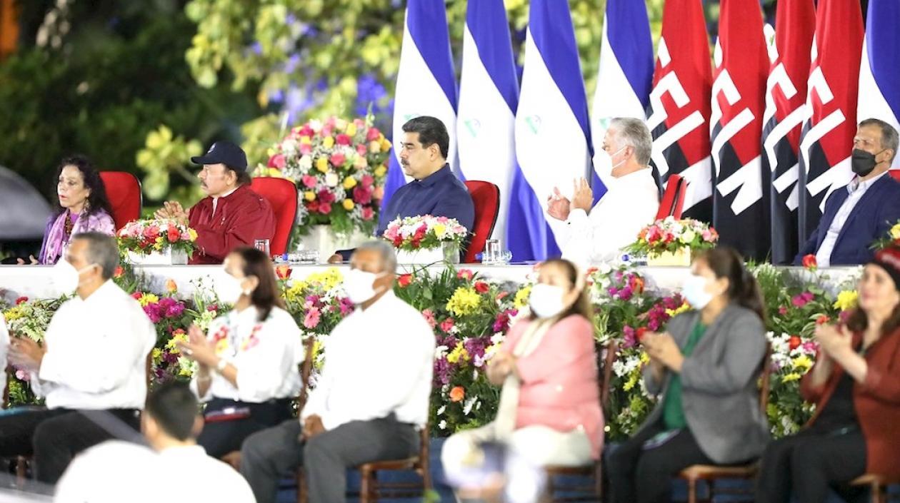 Acto de posesión del Presidente de Nicaragua Daniel Ortega.
