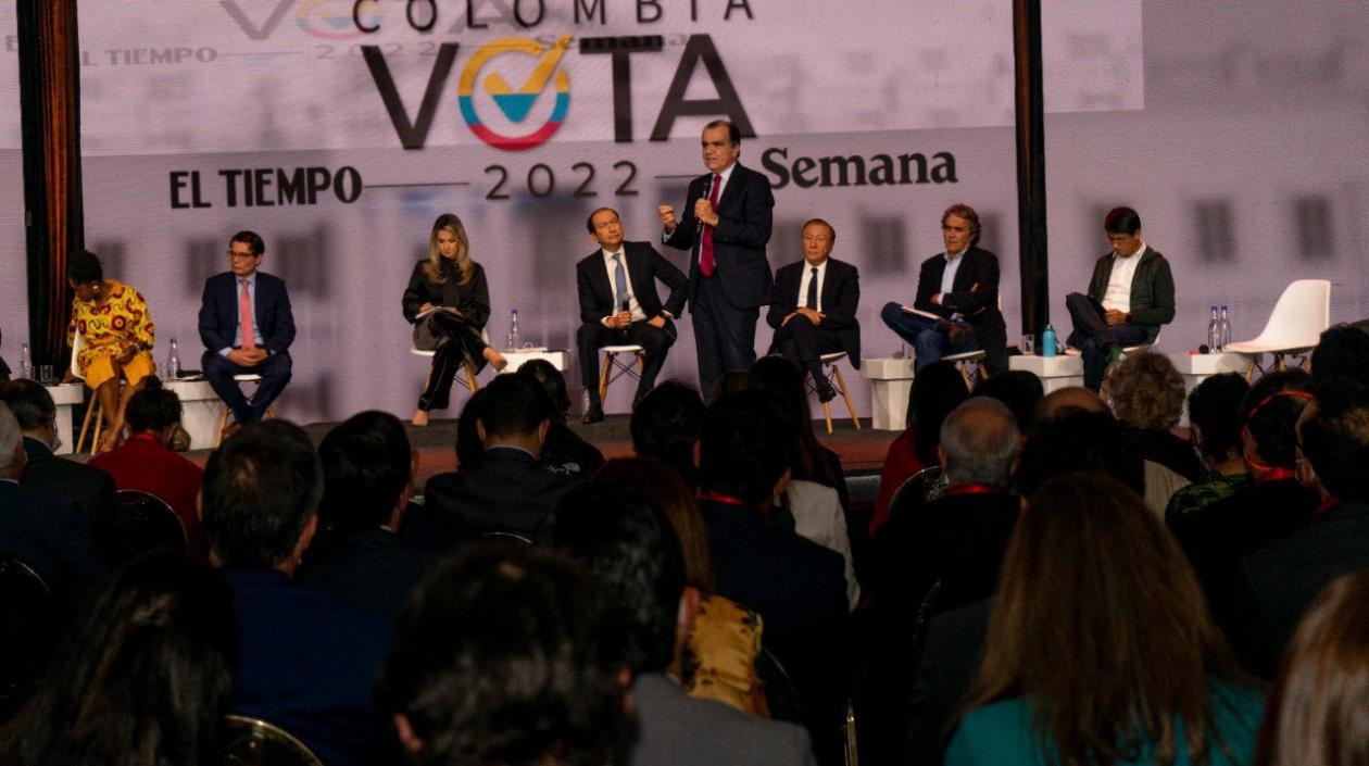 El candidato a la Presidencia, Óscar Iván Zuluaga.