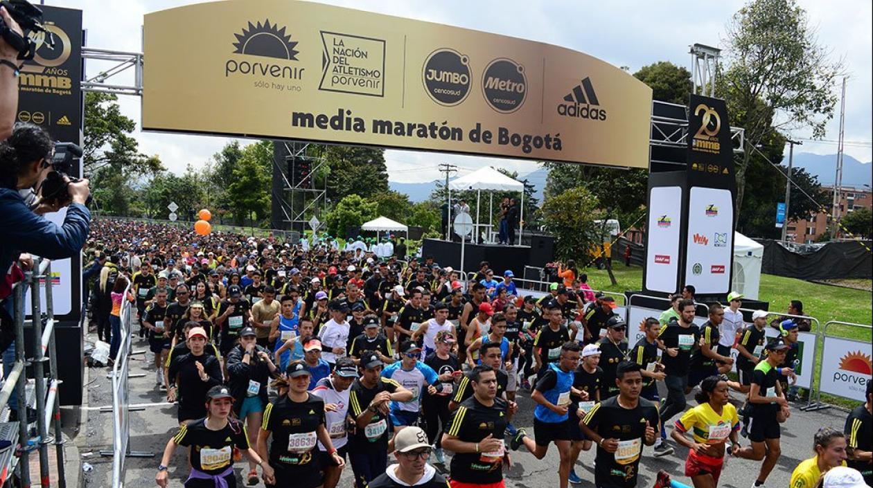 Media maratón de Bogotá