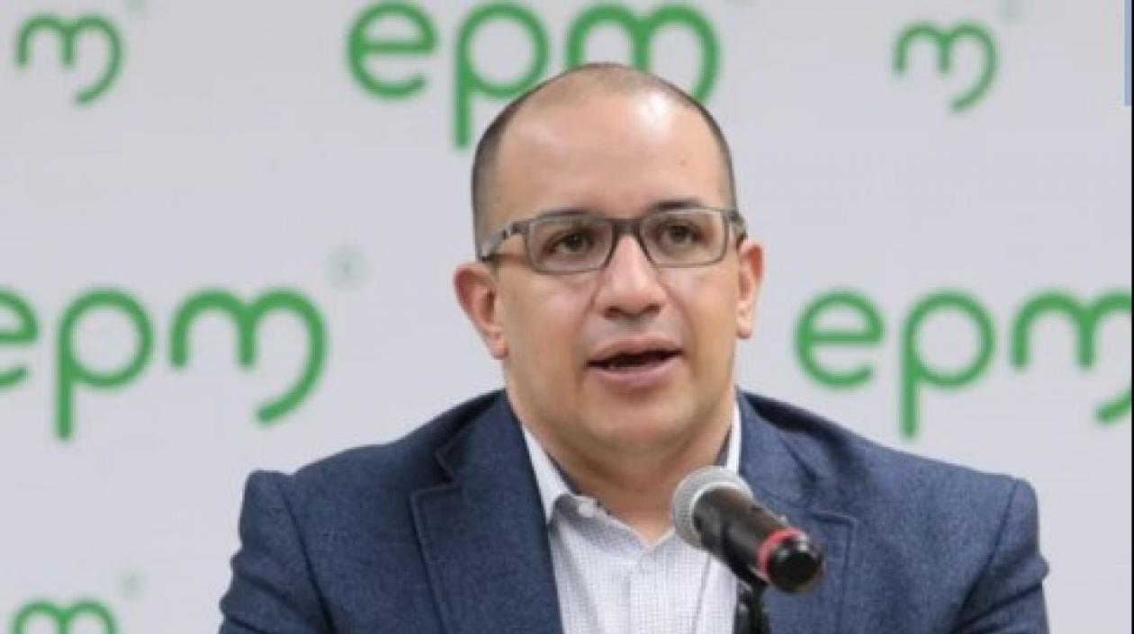 Jorge Andrés Carrillo Cardoso, gerente general de EPM.