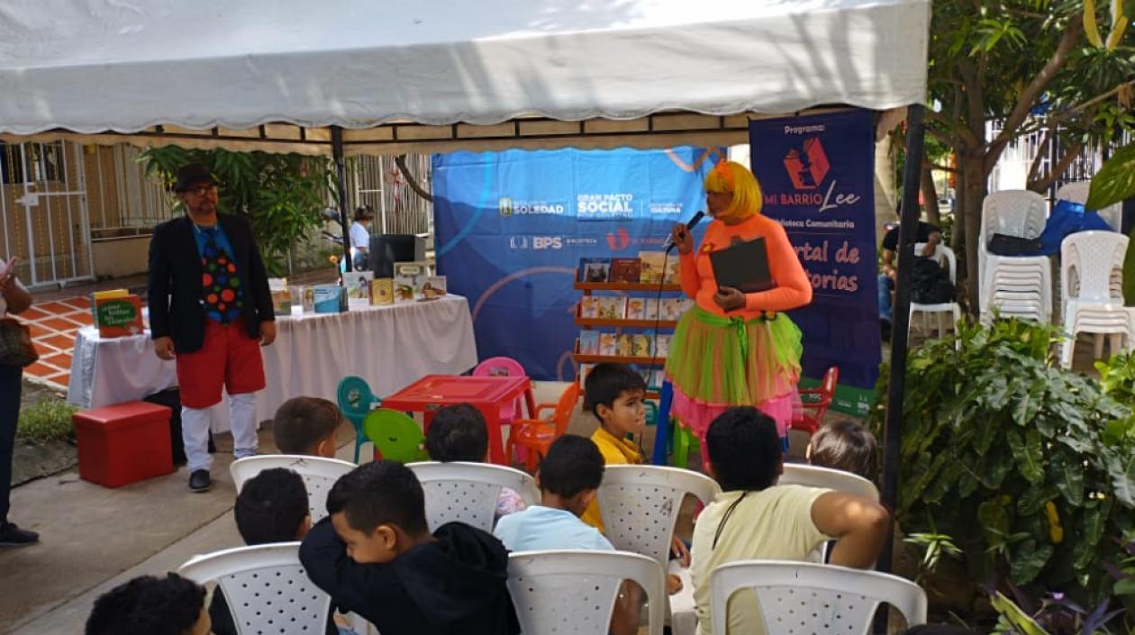 Bibliotecas comunitarias para incentivar el hábito de la lectura en los barrios de Soledad. 