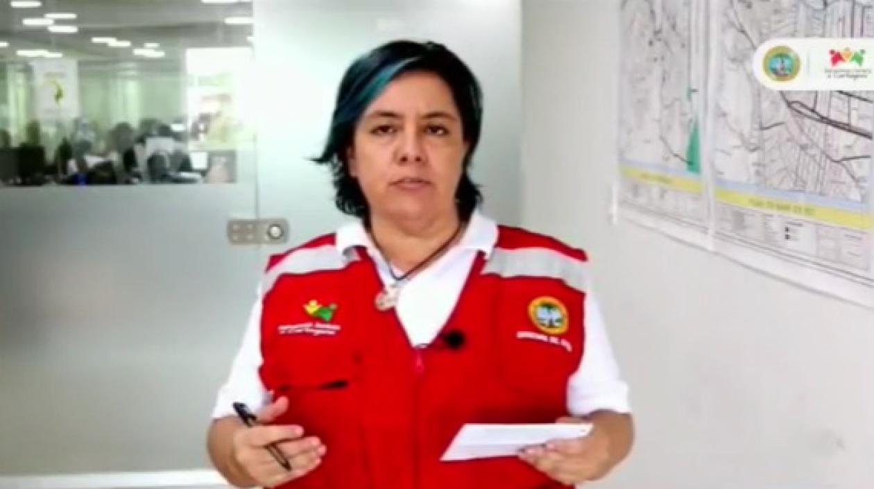 Ana María González, secretaria del Interior de Cartagena.