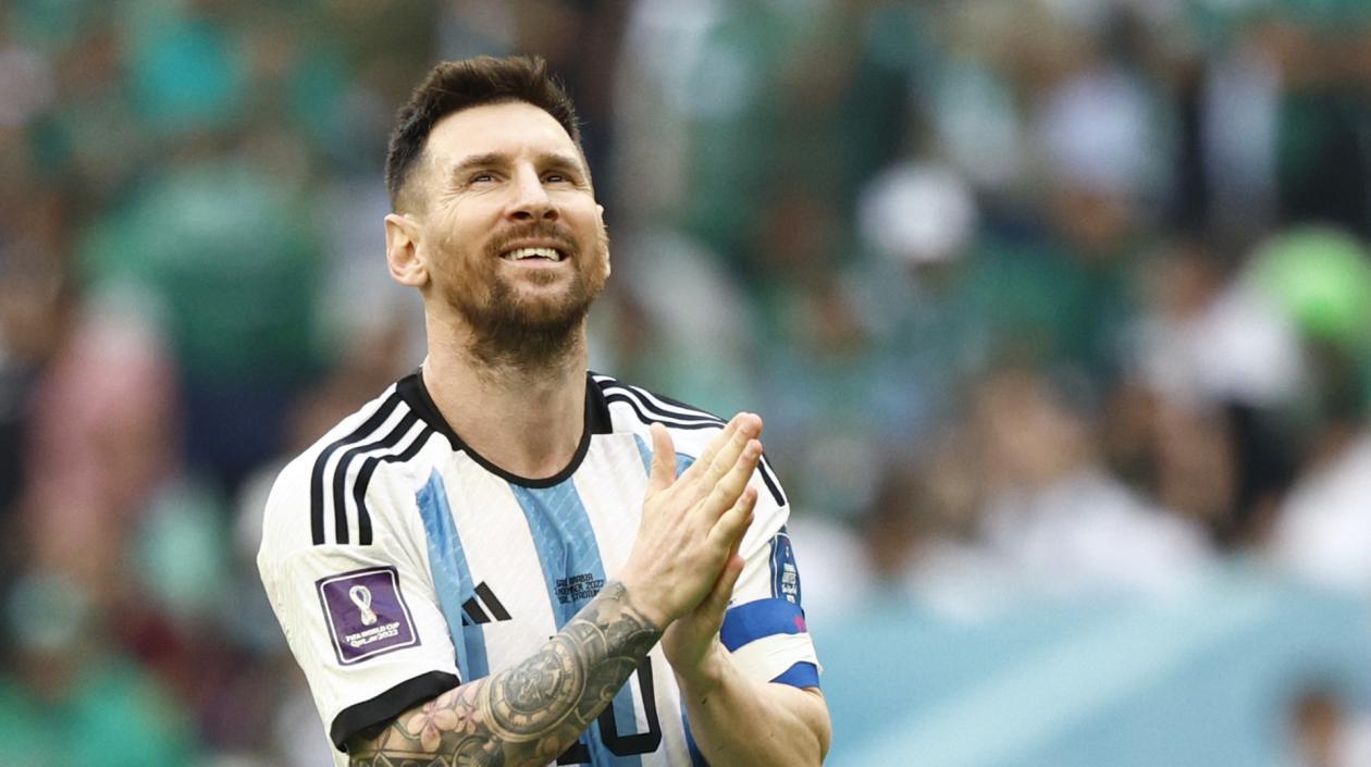 Lionel Messi tras el triunfo 2-0 ante México