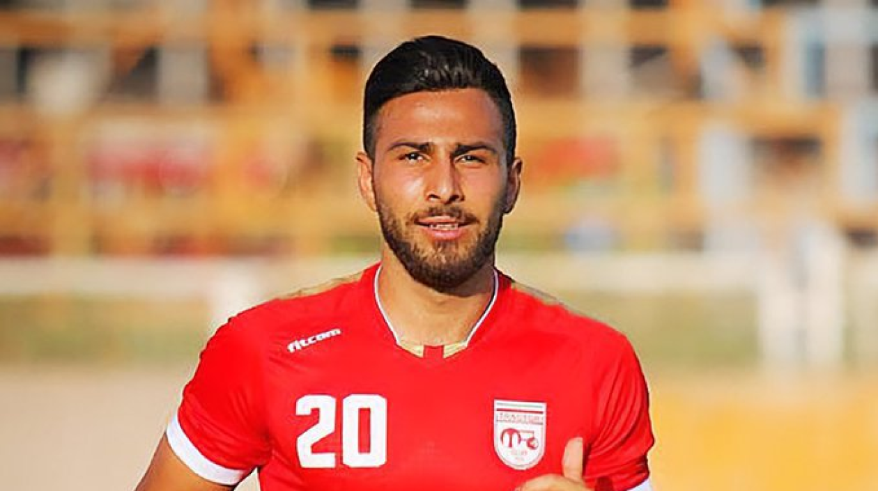 El futbolista Amir Nasr-Azadani.