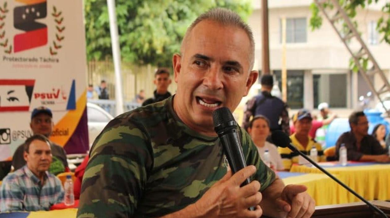 El gobernador del estado venezolano de Táchira, Freddy Bernal.