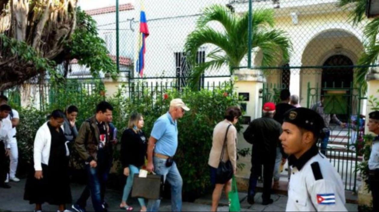 Embajada de Colombia en Cuba.