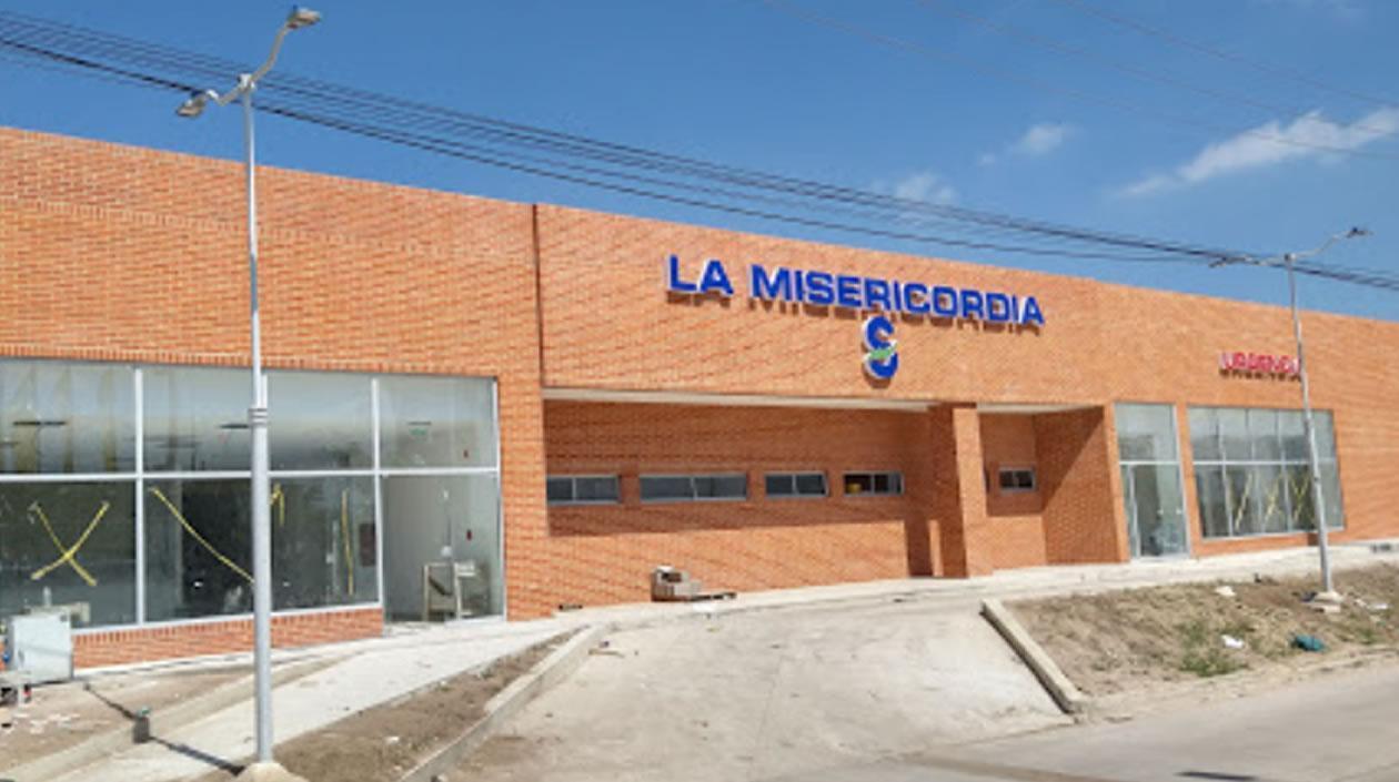 Jaider Jeison Fernández Ariza fue llevado al Hospital La Misericordia. 