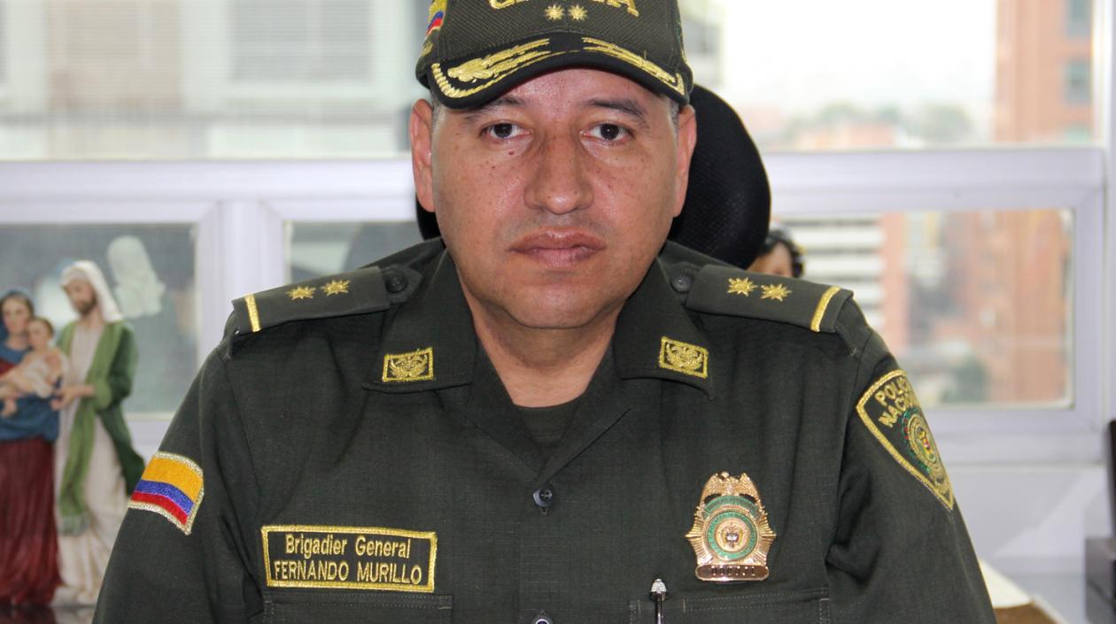 General Fernando Murillo, director de la Dijin.