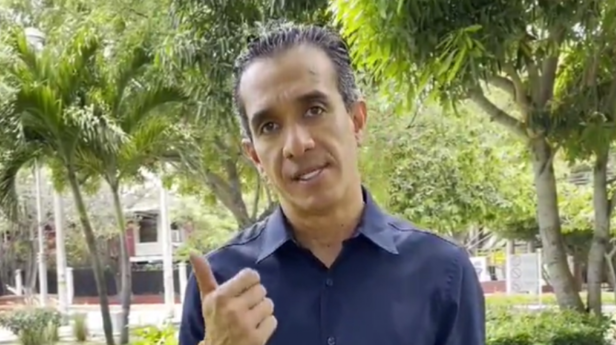 El director general del EPA Barranquilla Verde, Henry Cáceres Messino