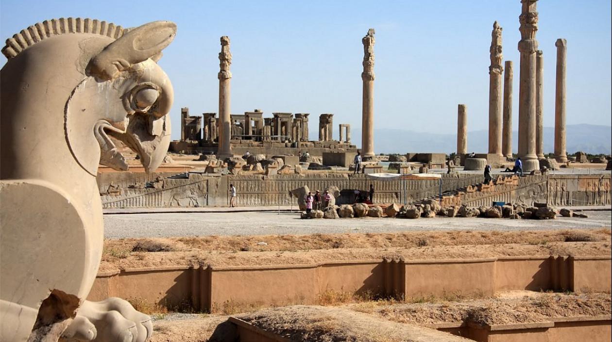 Persépolis, uno de los mayores destinos turísticos de Irán. 
