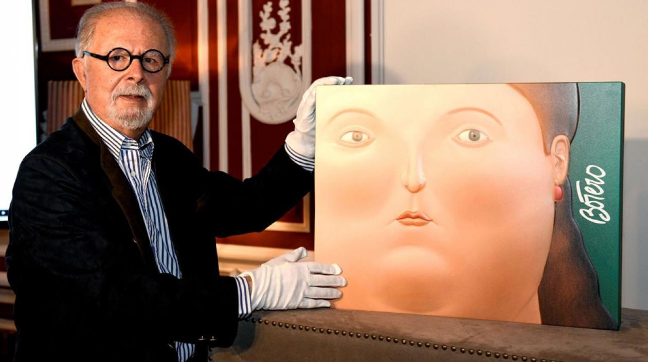 El maestro Fernando Botero.