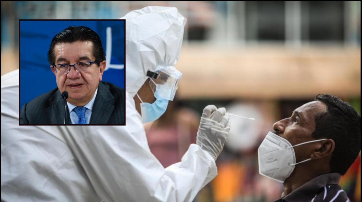 Ministro de Salud, Fernando Ruiz,  habló sobre el descenso de casos de Covid-19.