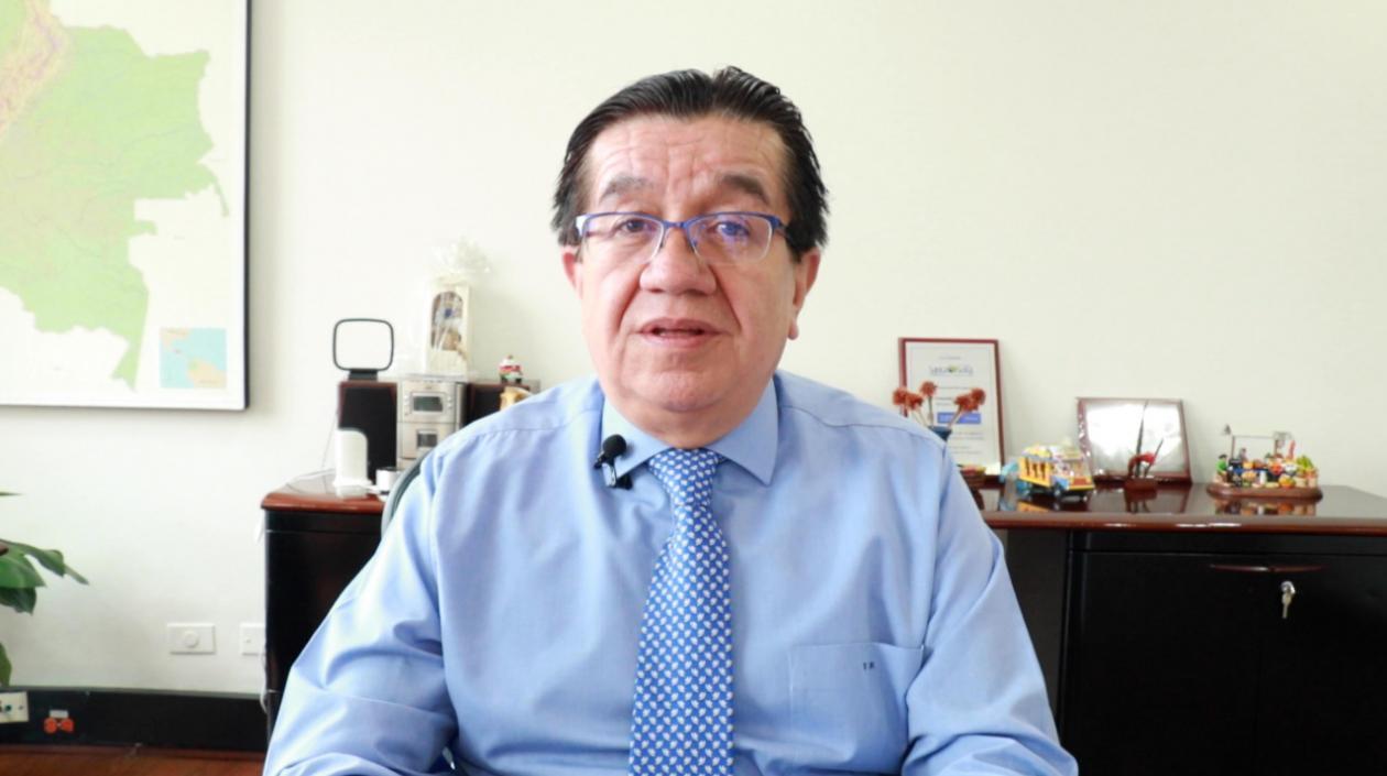 El ministro de Salud y Protección Social, Fernando Ruiz Gómez.