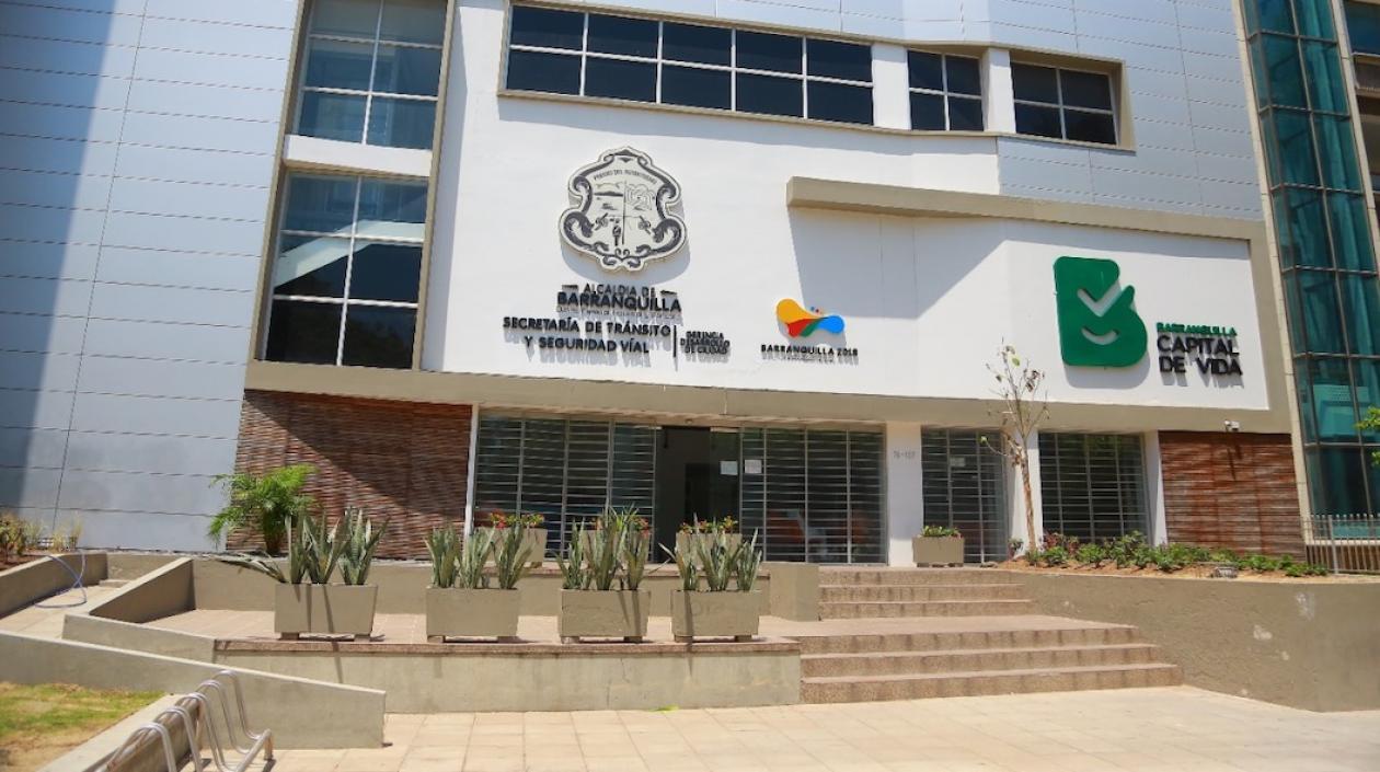 Sede de la Secretaría de Tránsito de Barranquilla.