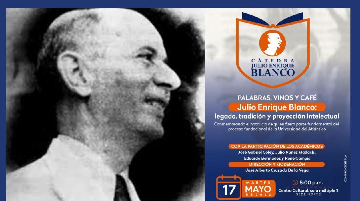 FIlósofo barranquillero Julio Enrique Blanco De La Rosa será homenajeado en su natalicio.
