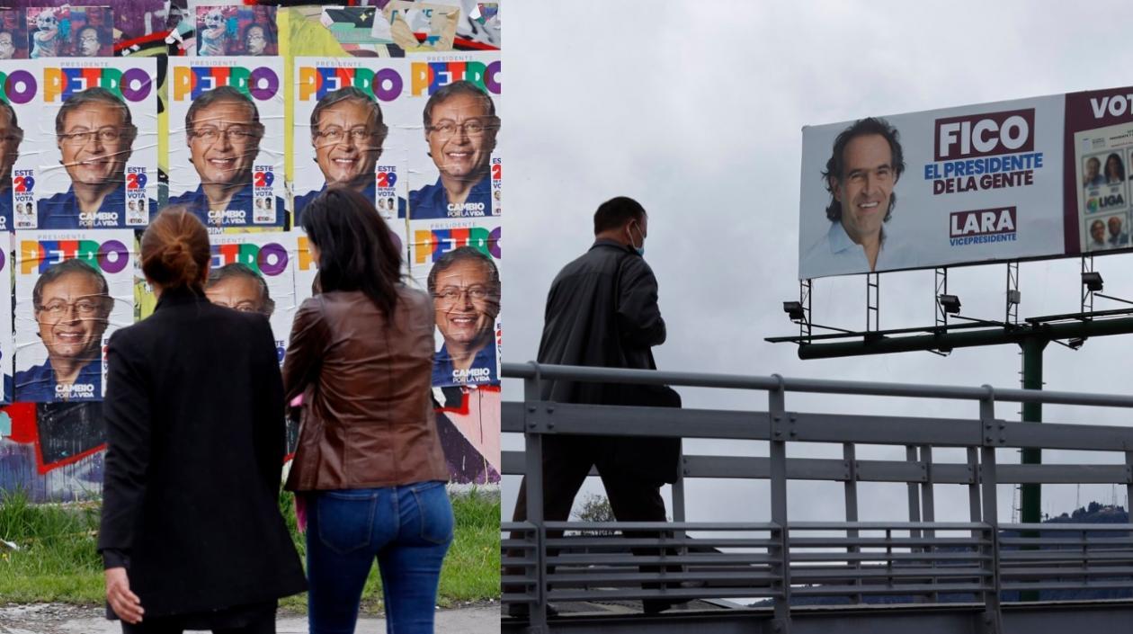 Campaña electoral colombiana.