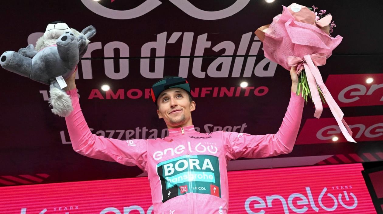 Jai Hindley, campeón del Giro de Italia 2022. 