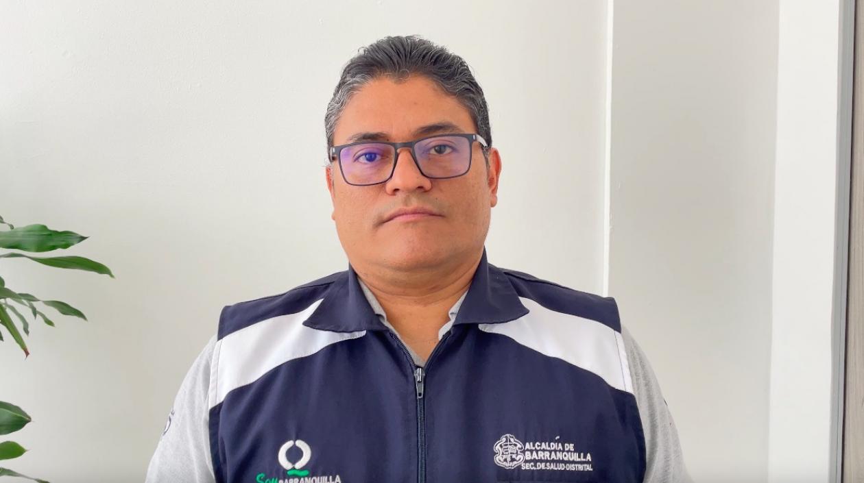 Humberto Mendoza, Secretario de Salud del Distrito de Barranquilla.