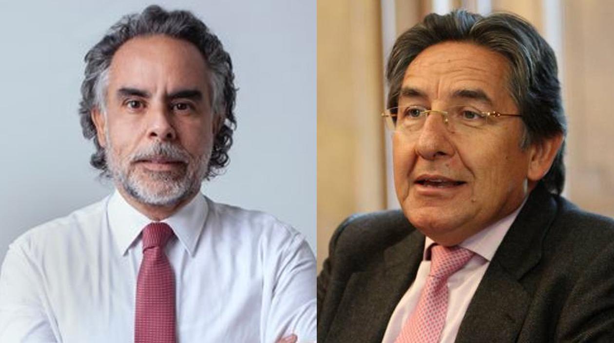 Armando Benedetti y Néstor Humberto Martínez