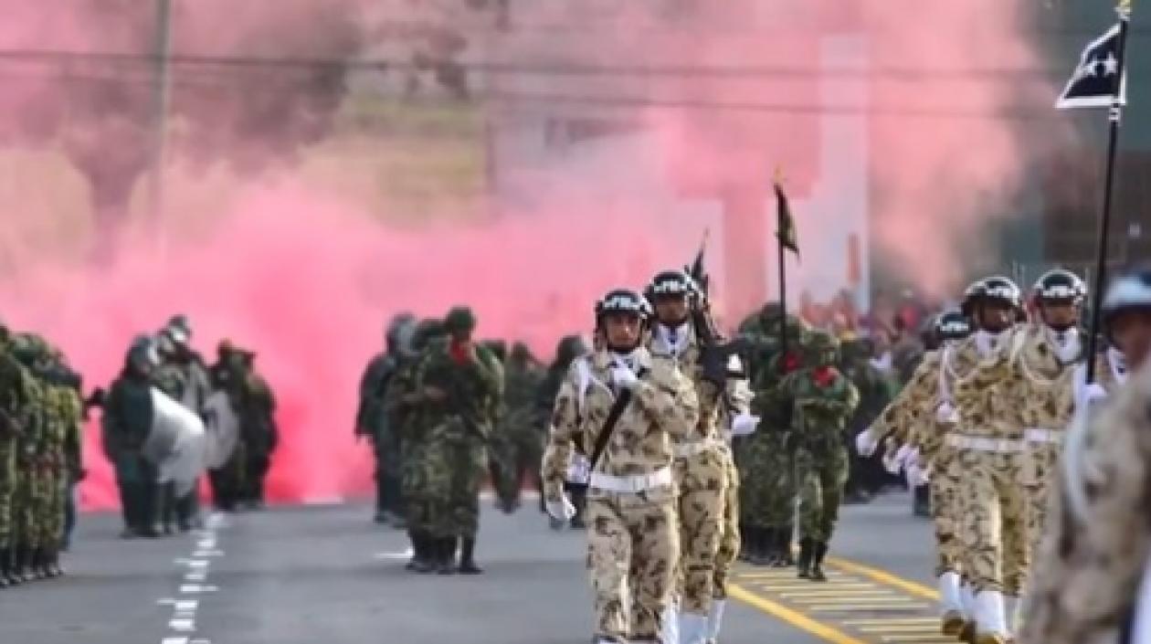 Las Fuerzas Armadas han ensayado el desfile de este 20 de Julio