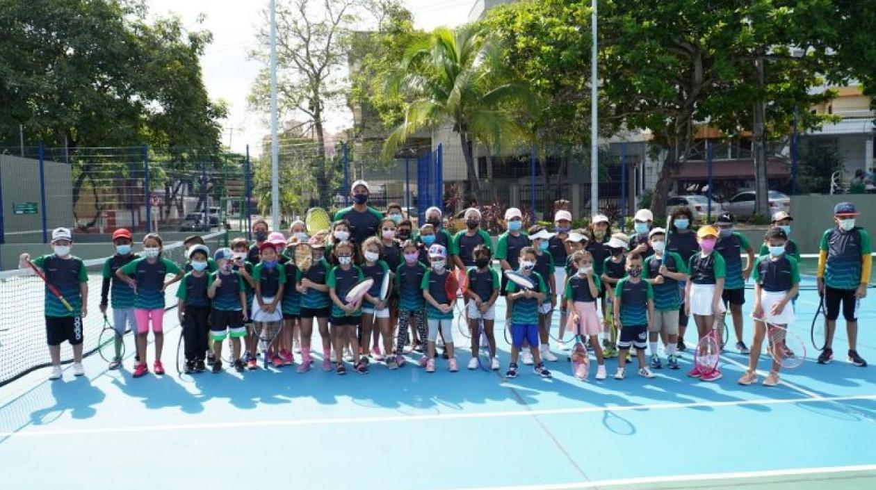 Festival de Mini Tenis en Barranquilla. 