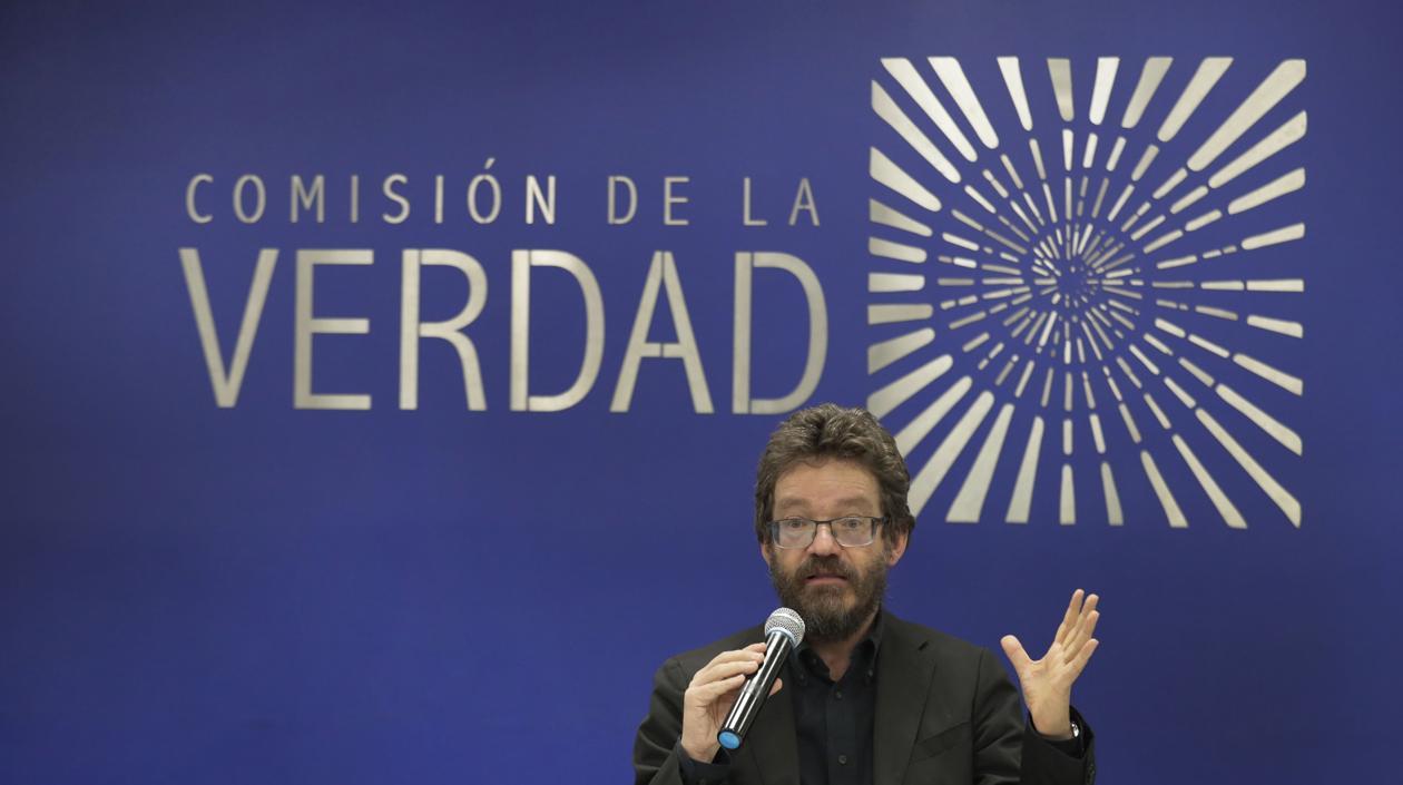 El comisionado de la Comisión de la Verdad, Alejandro Valencia.