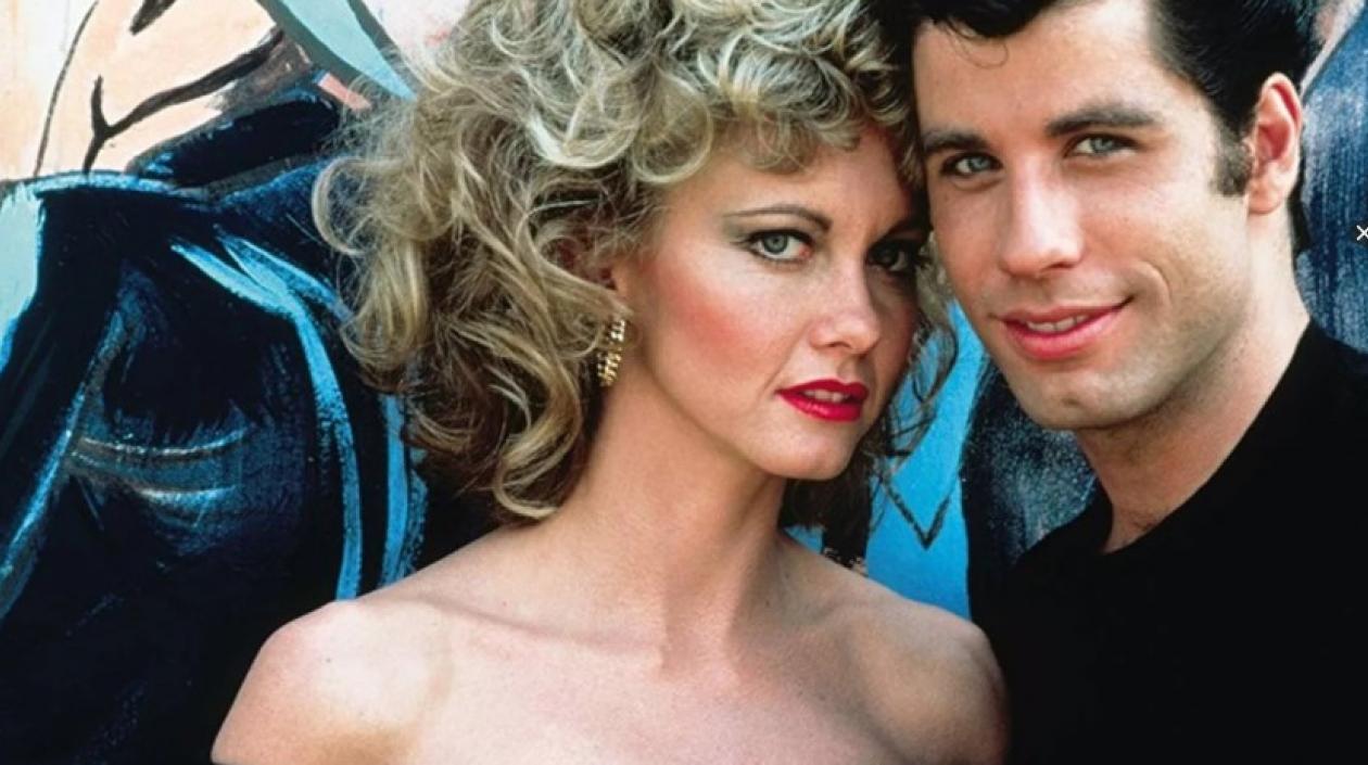 Olivia Newton-John y John Travolta, la pareja icónica de 'Grease'.