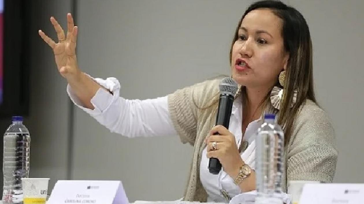 Carolina Corcho, Ministra de Salud.